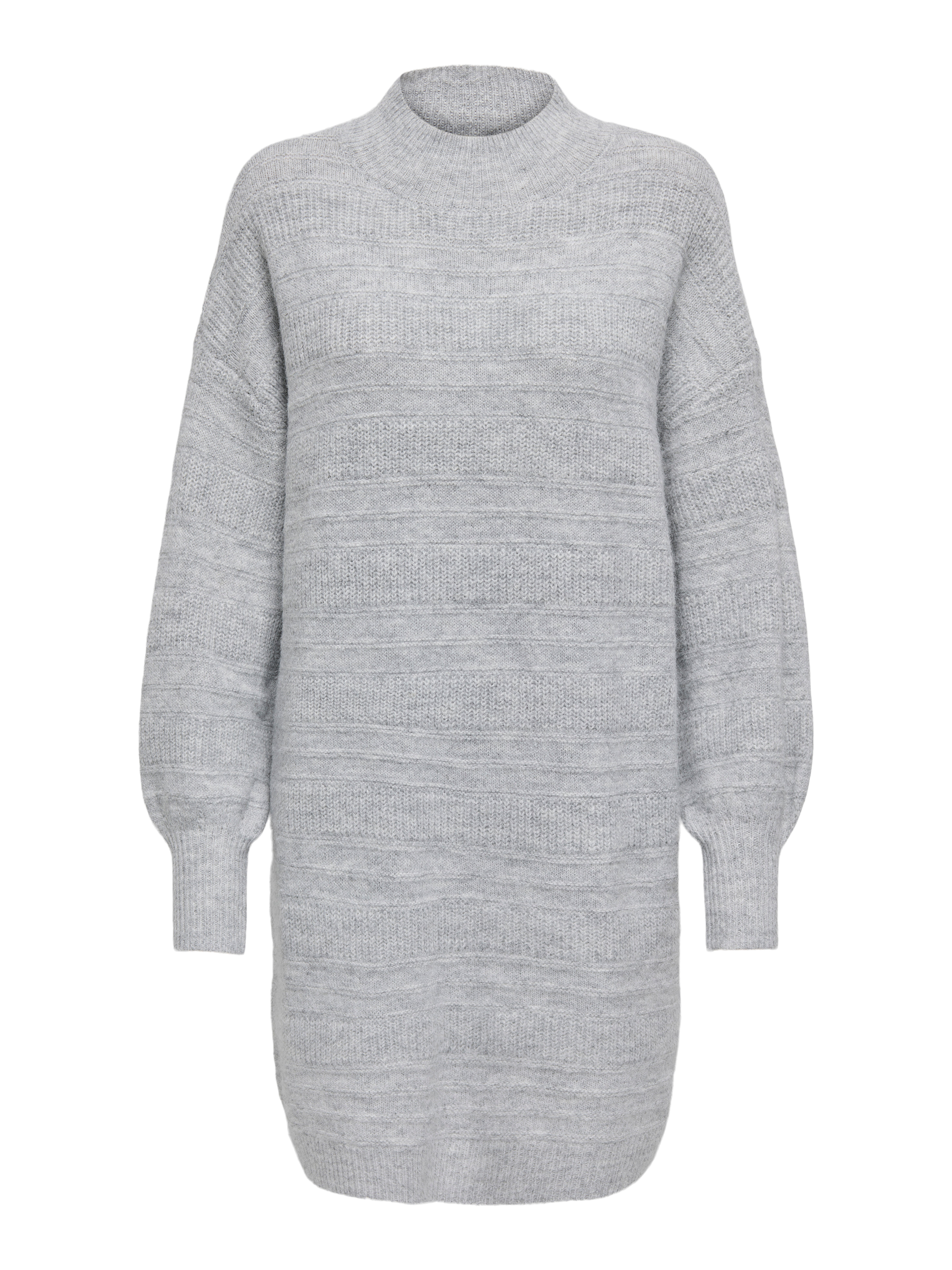 ONLSELESTA Midikleid Light Grey Melange