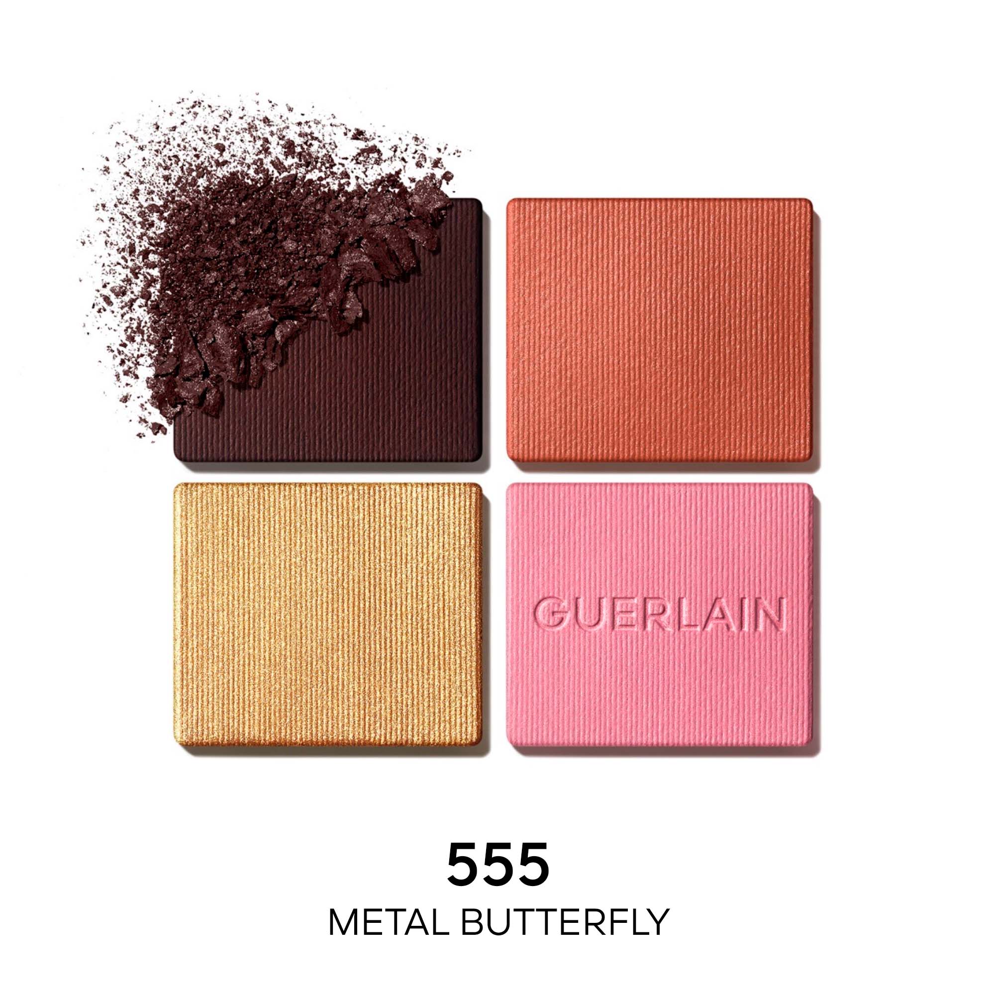OMBRES G Ombres à paupières 4 couleurs |- 555 Metal Butterfly