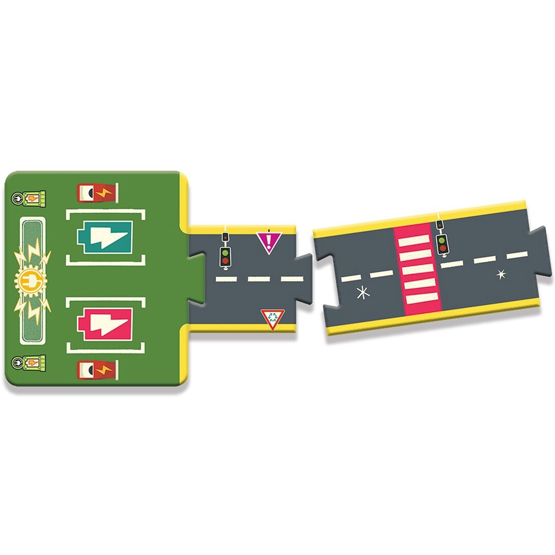 Djeco crazy motors vloerpuzzel autoweg - 26st