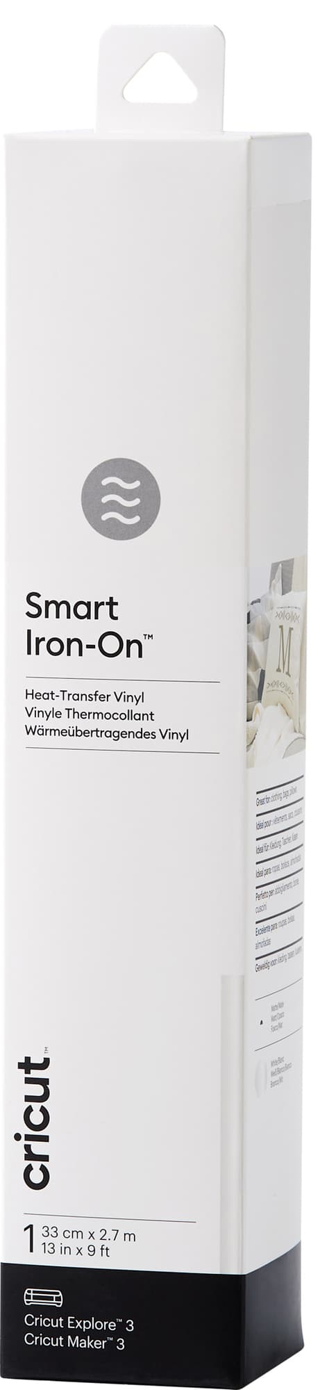 Cricut Smart Iron-On-ark 33x273 (hvid)