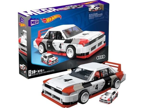 Mattel MEGA Hot Wheels Audi 90 Quattro IMSA GTO (HRY20)