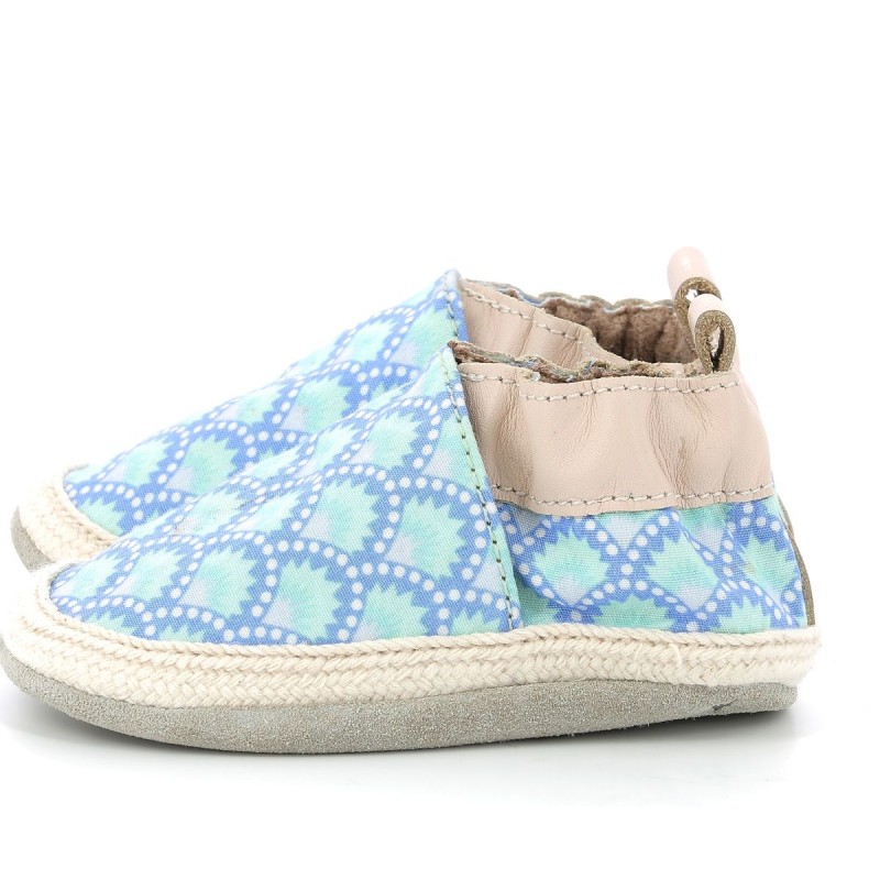 Robeez Robeez Sunny Camp Bleu Wasabi Washed x Petit Pan