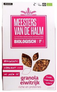 De Halm Granola Eiwitrijk Biologisch 350GR
