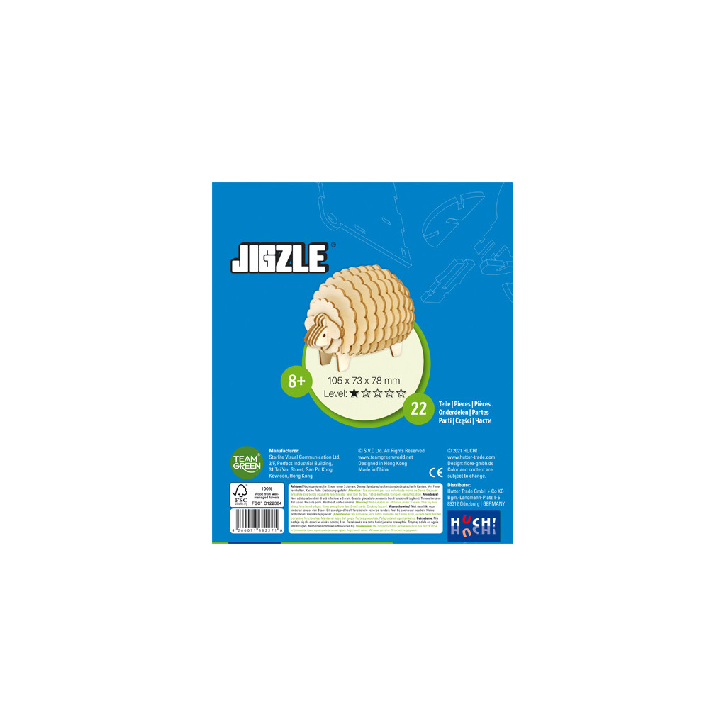 Jigzle 3D Puzzle - Mouton