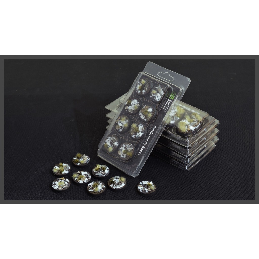 Winter Bases, Round 32mm (x8)
