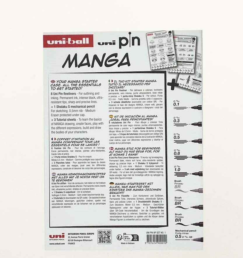 Uni - UNI PIN Collection Pack Manga - (401256)