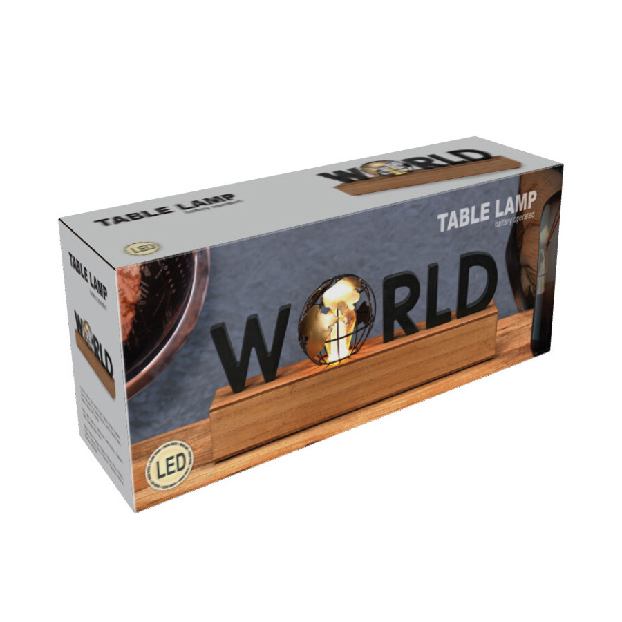 LED Tischlampe WORLD