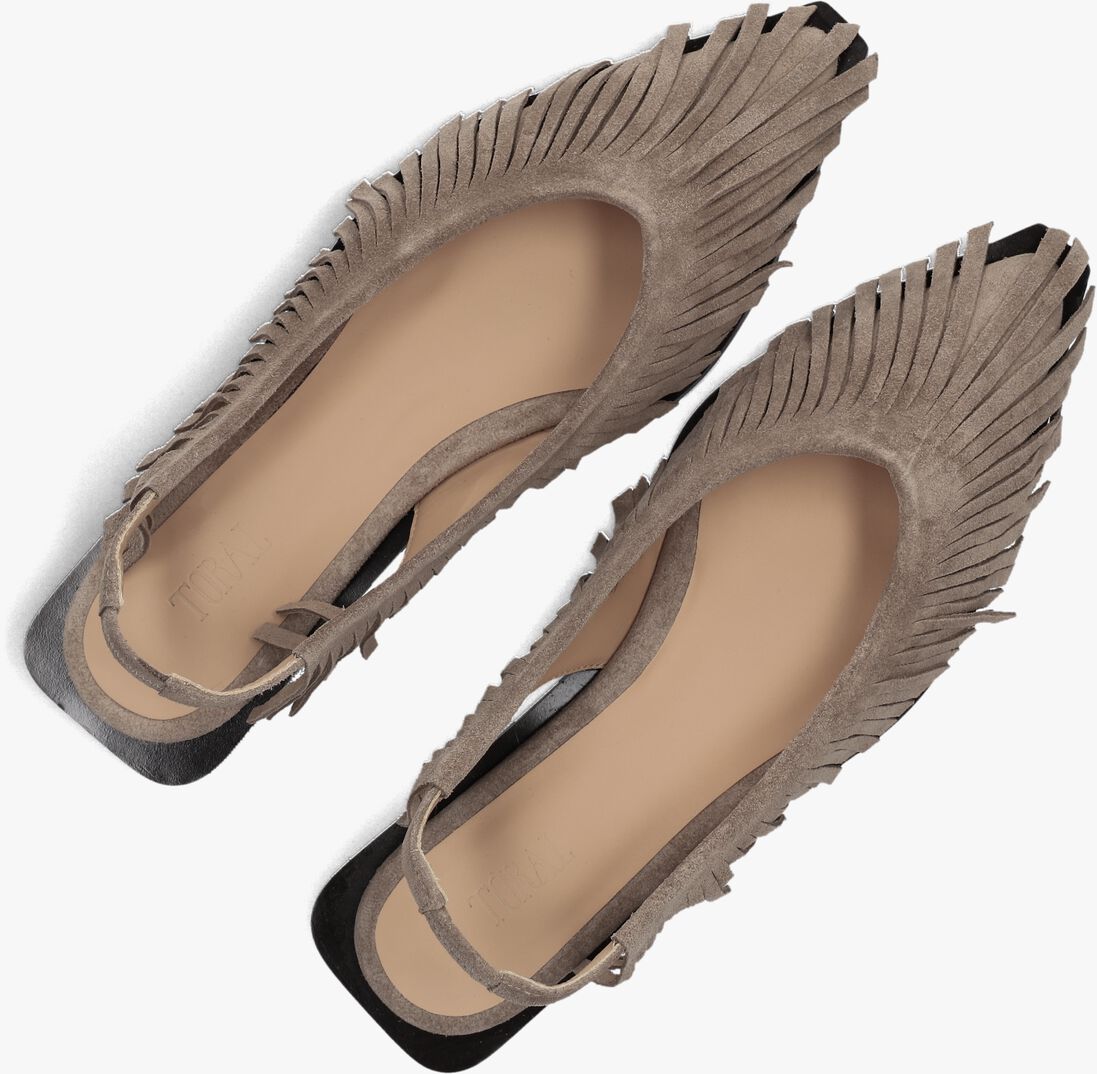 camel toral slingbacks paris fringes