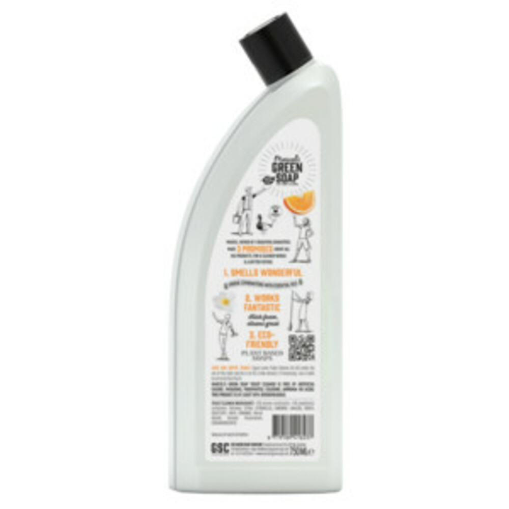 6x Marcel's Green Soap Toiletreiniger Sinaasappel & Jasmijn750 ml