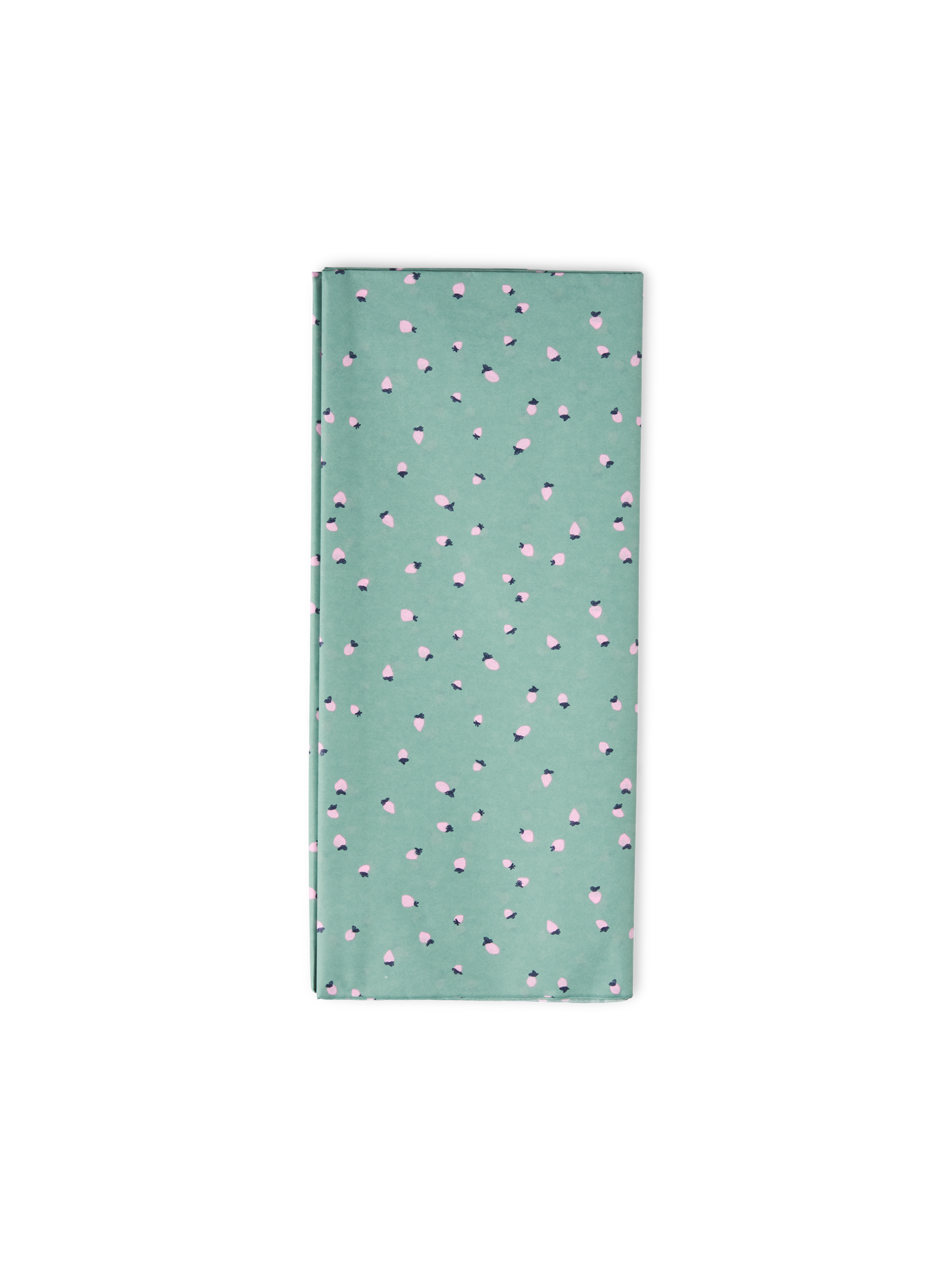 Silkepapir | Papir. 50 x 60 cm. 4 ark. | Moss Green, Rose