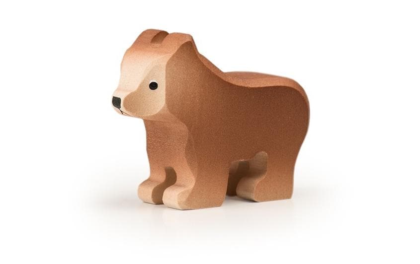 Spielzeugfigur Braunbär kleinHolzspielzeug