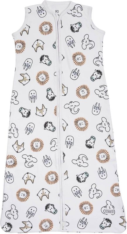 Meyco Baby Animal baby zomerslaapzak - multicolour - 70cm - 0.3 TOG
