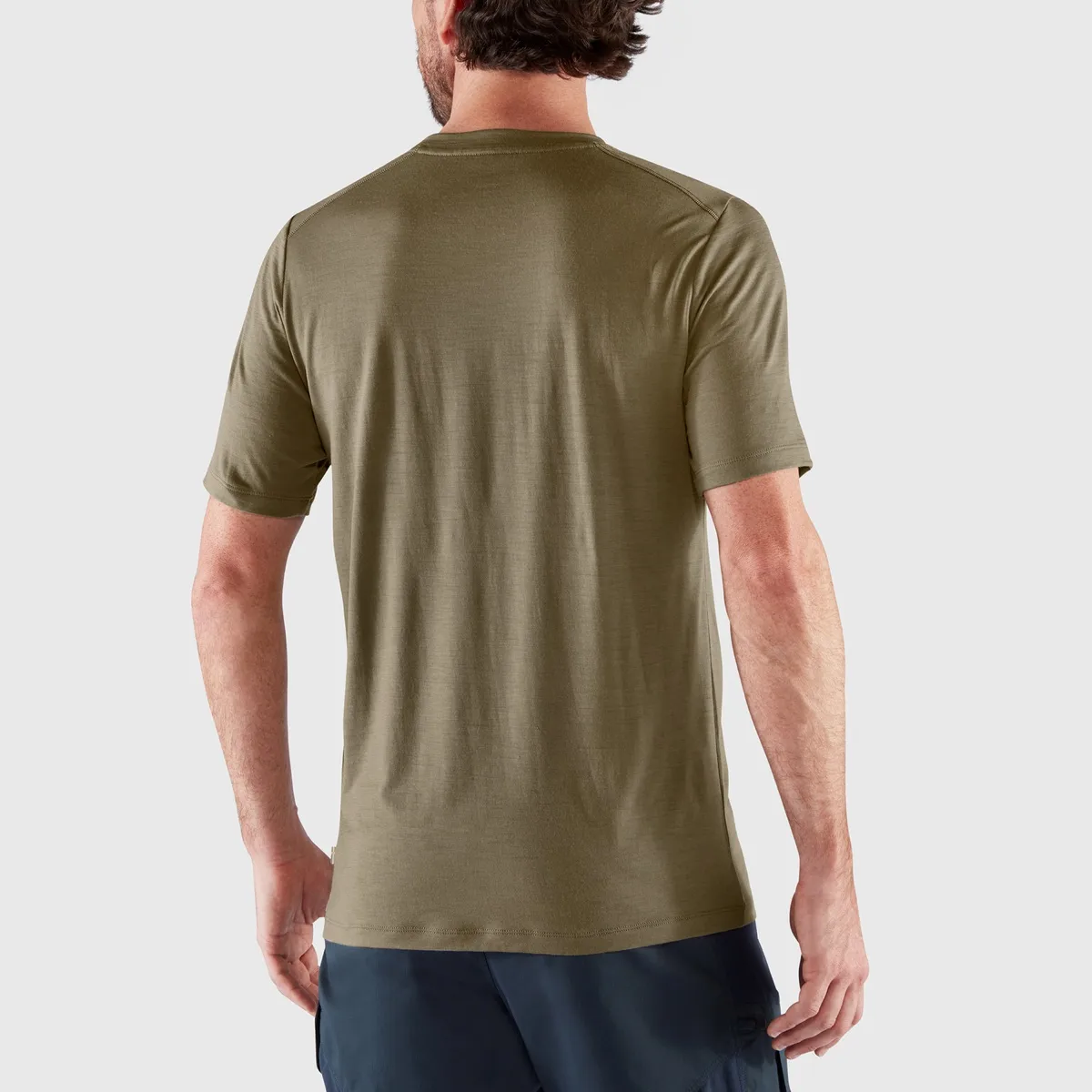 Fjällräven Men's Abisko Wool SS Dark Navy