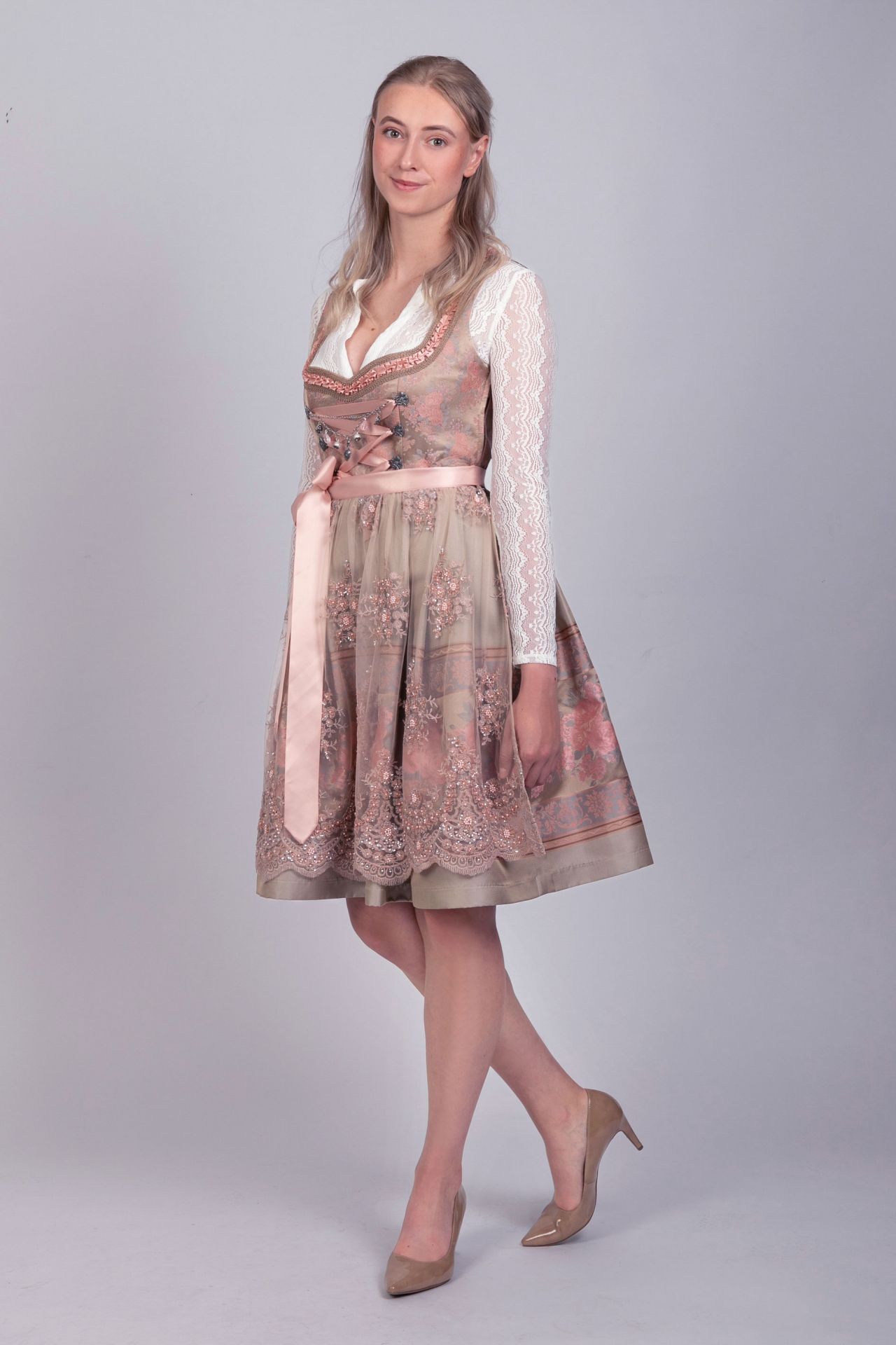 Mini Dirndl 2-teilig Rosalie