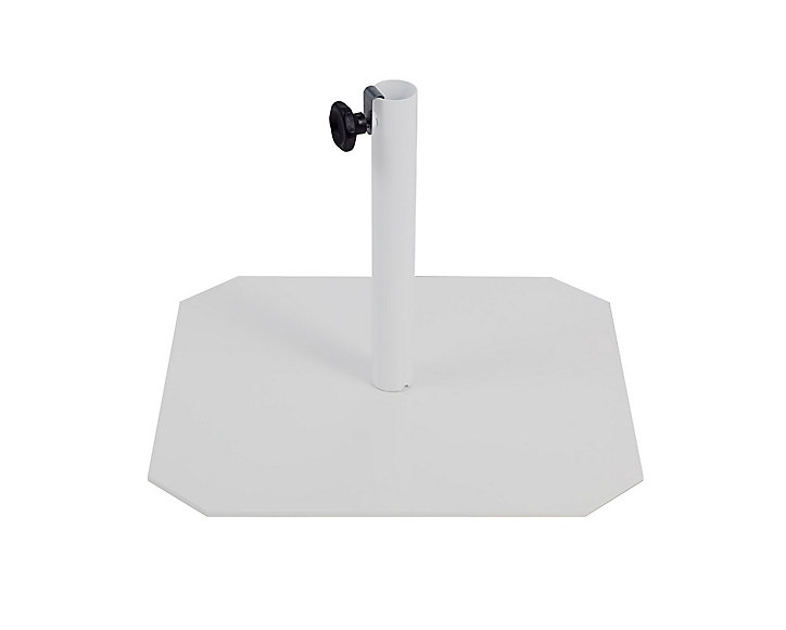 Pied de parasol FIT en acier laqué gris