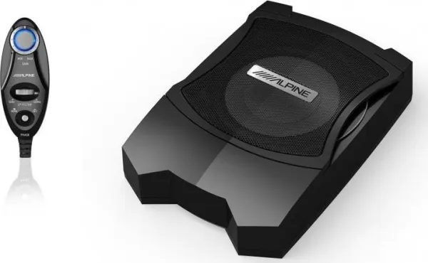 Alpine PWE-V80, Forbelastet subwoofer, Aktiv subwoofer, 160 W, 50 - 100 Hz