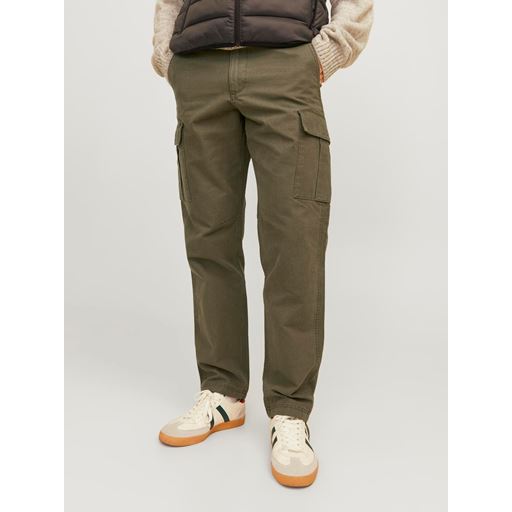 Jack&Jones Barkly Cargobukser, Olive Night, W38/L32