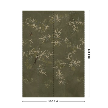 Fotobehang birds of paradise (dessin 107342)