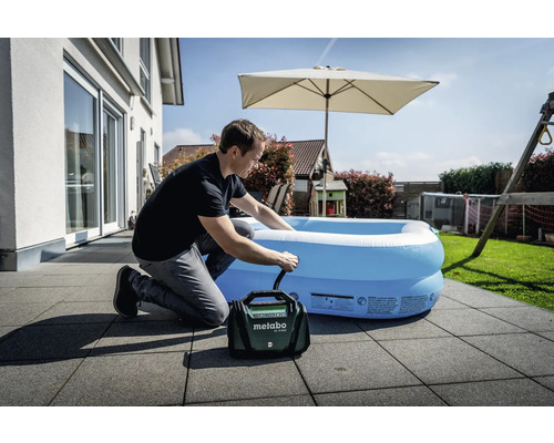Metabo 11 bar 18 V accucompressor, zonder accu en lader