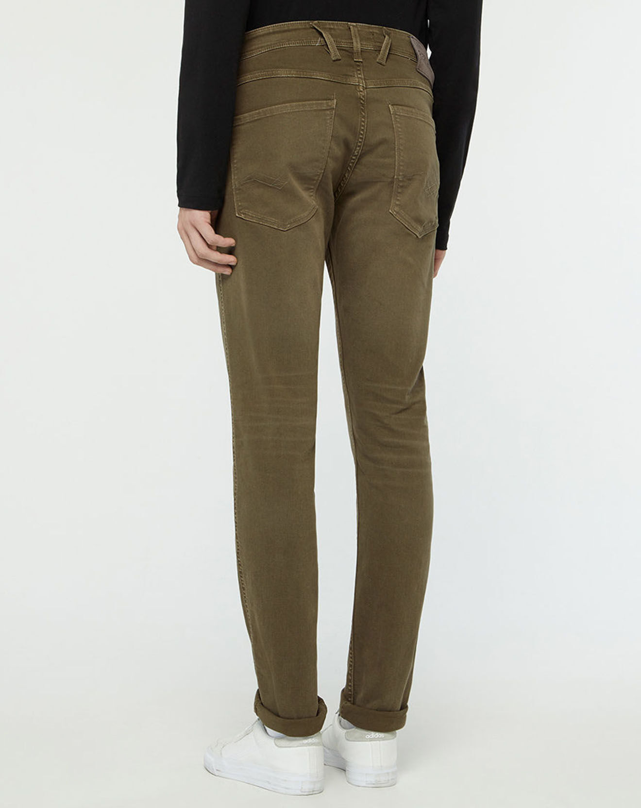 Replay Jean Slim Bull Denim Anbass kaki