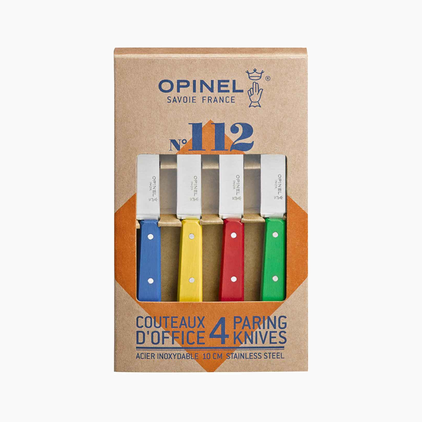 Coffret de 4 Couteaux N°112 Couleurs Classiques