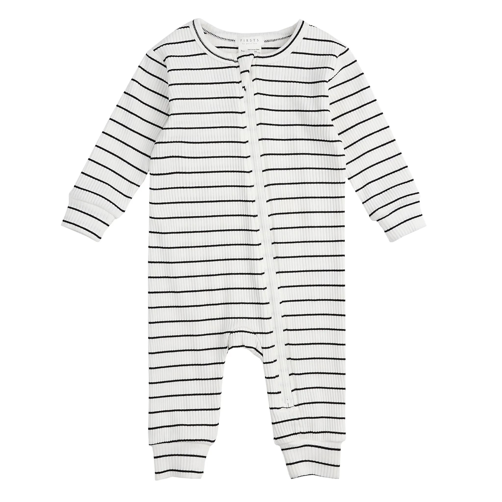Firsts par Petit Lem Pyjama Rayé Cerises 0-12mois