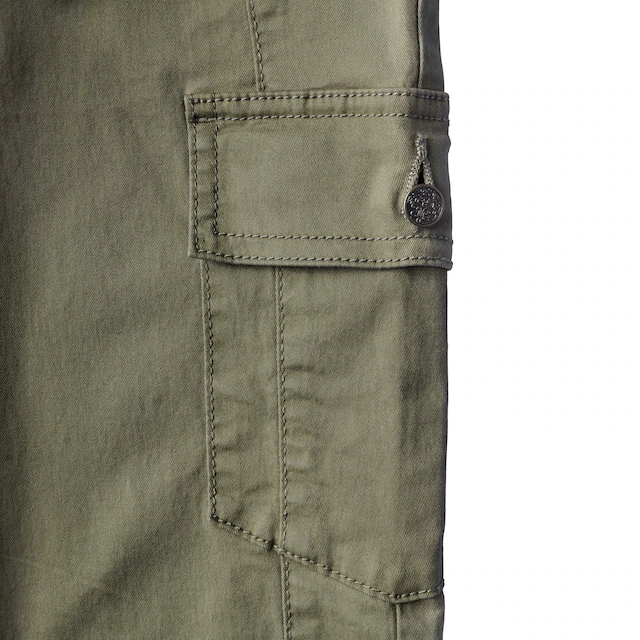 Vivance active Trekkinghose »Cargo Jeans Optik«  Baumwollmix mit Cargo Taschen