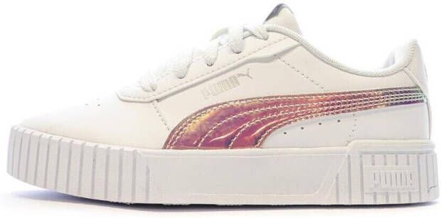 Puma Carino 2.0 sneakers wit metallic zilver