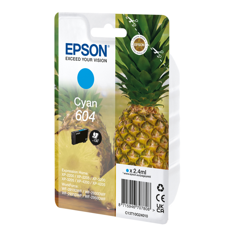 Epson Ananas 604 Cyan