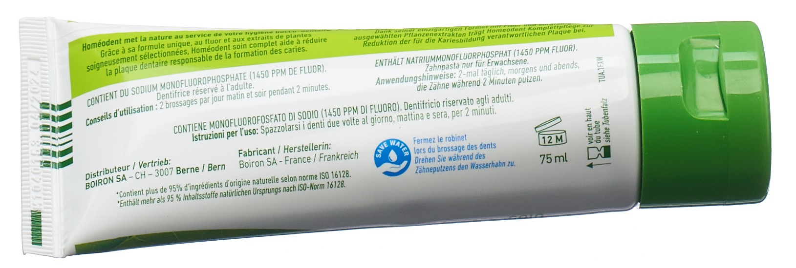 HOMEODENT Zahn- und Zahnfleischpflege komplett Anis Tb 75 ml