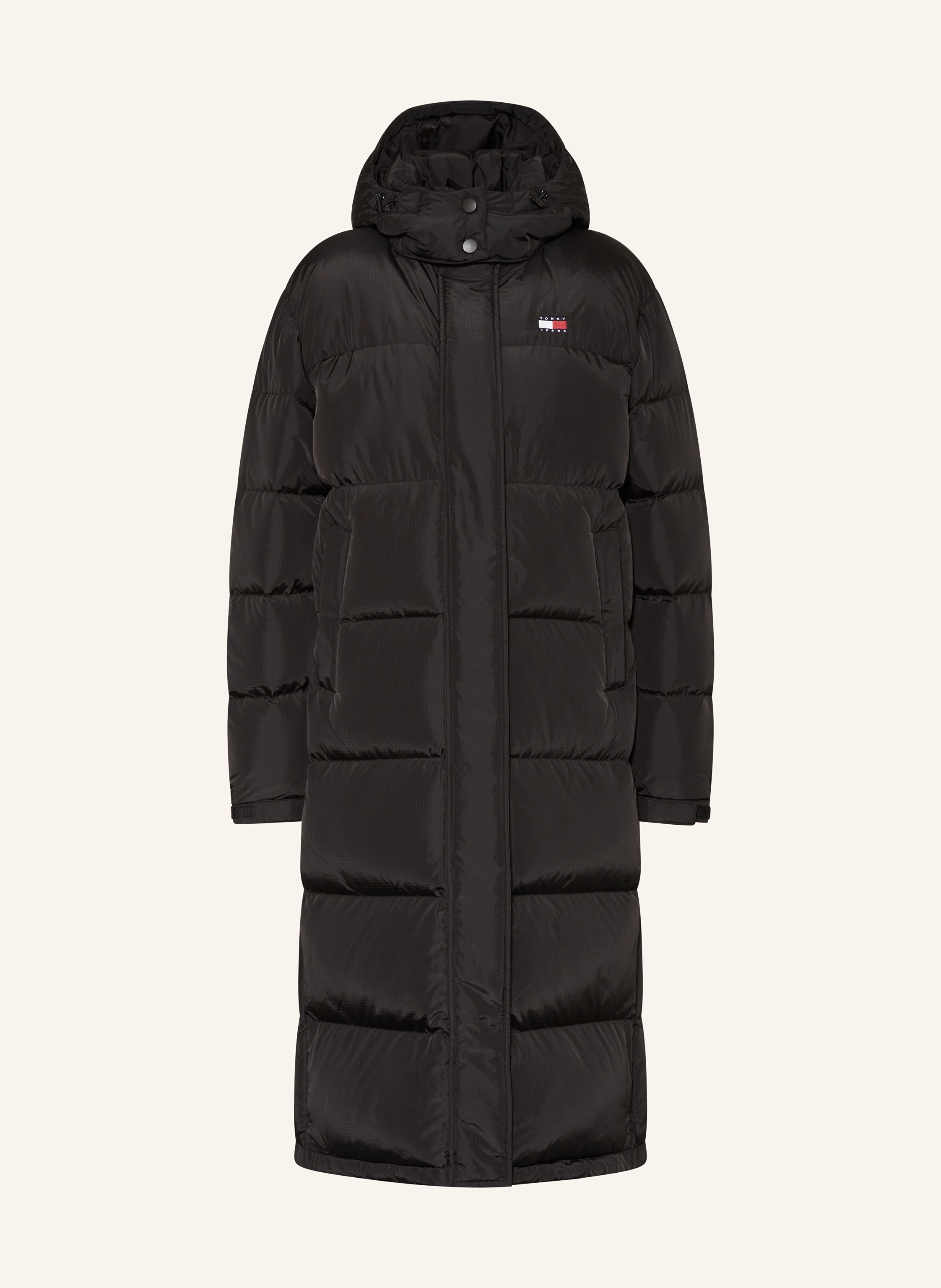 TOMMY JEANS Daunenmantel mit abnehmbarer Kapuze