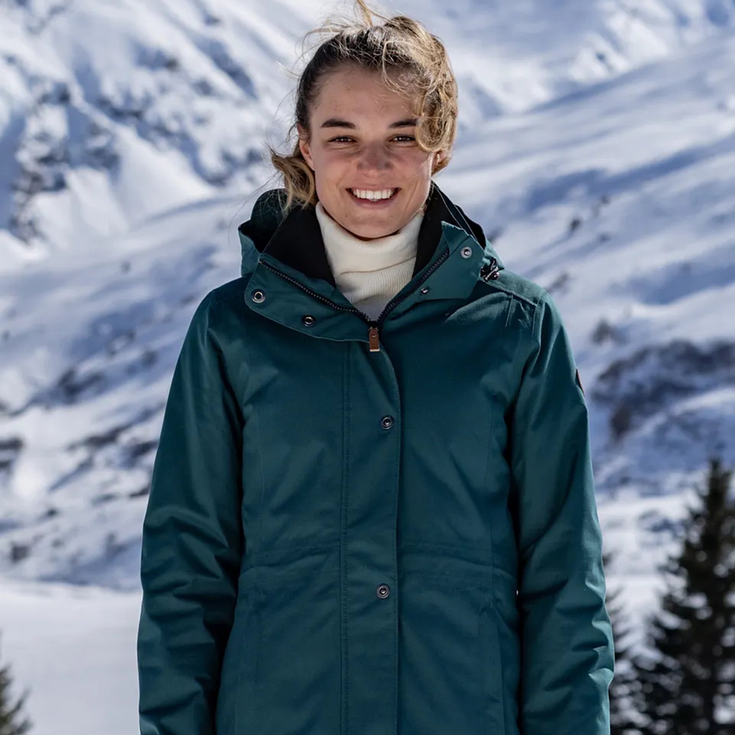 Frauen Wintermantel Rosie sea moss