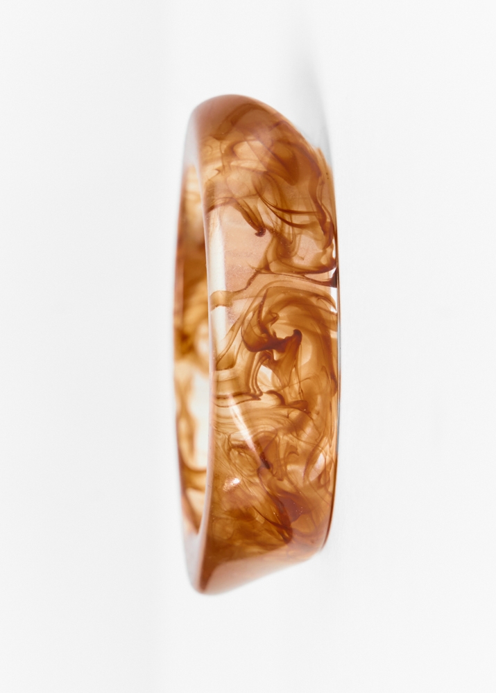 Anna armband choco bruin