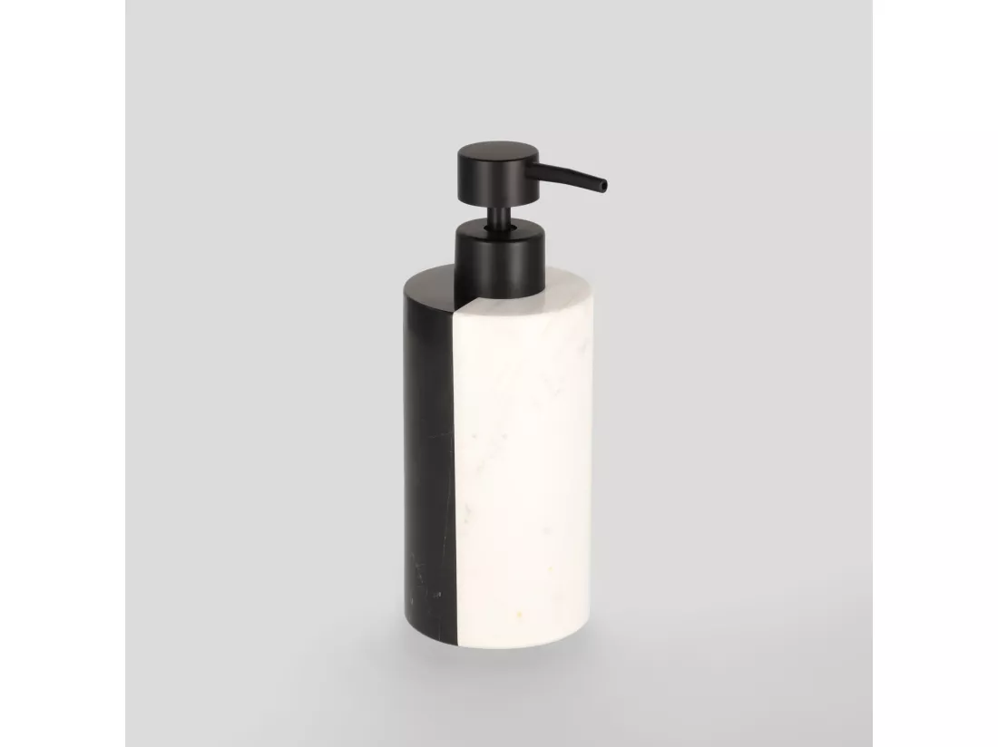 Distributeur De Salle De Bains Murillo Noir Moyen 18 x 7