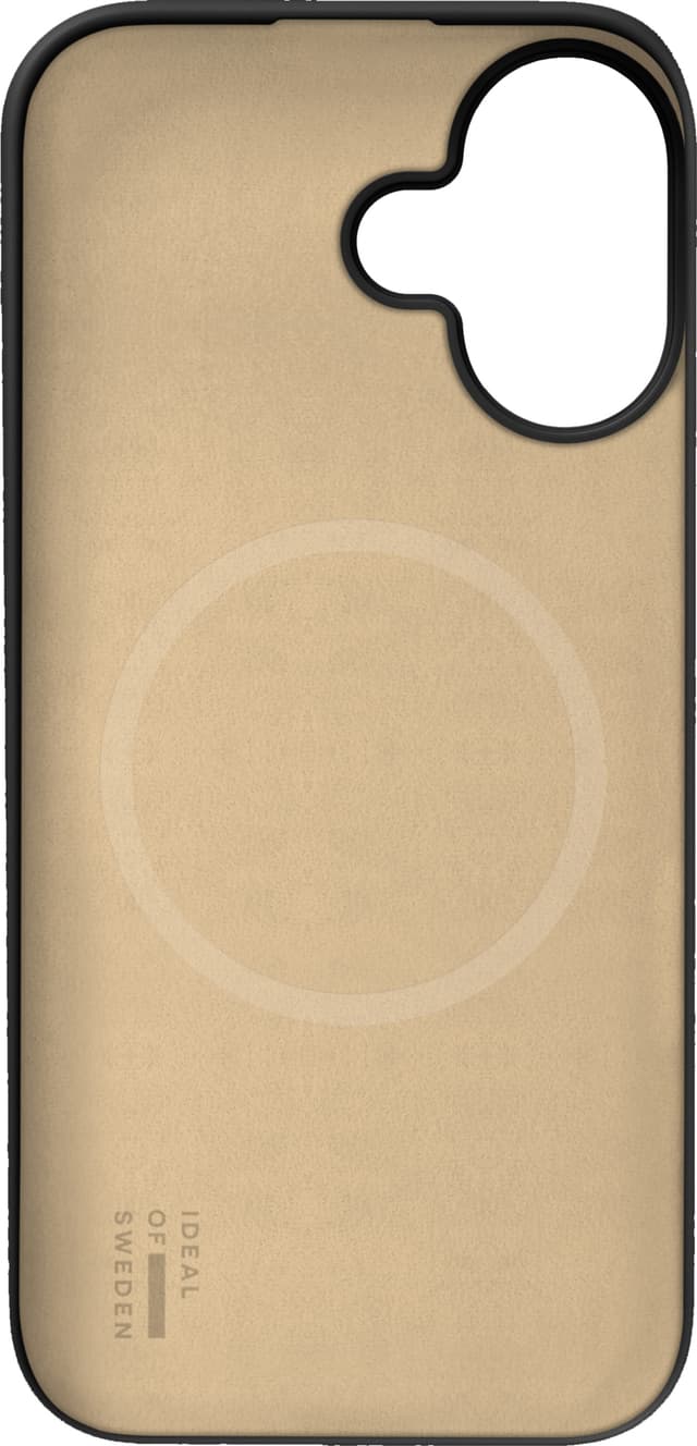 iDeal of Sweden Silikone iPhone 16 etui (sort)