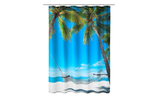 Kleine Wolke Duschvorhang »Bahamas 180 x 200 cm« Breite 180 cm
