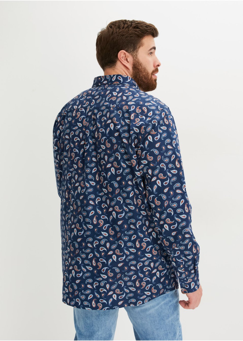 Chemise manches longues coupe confort