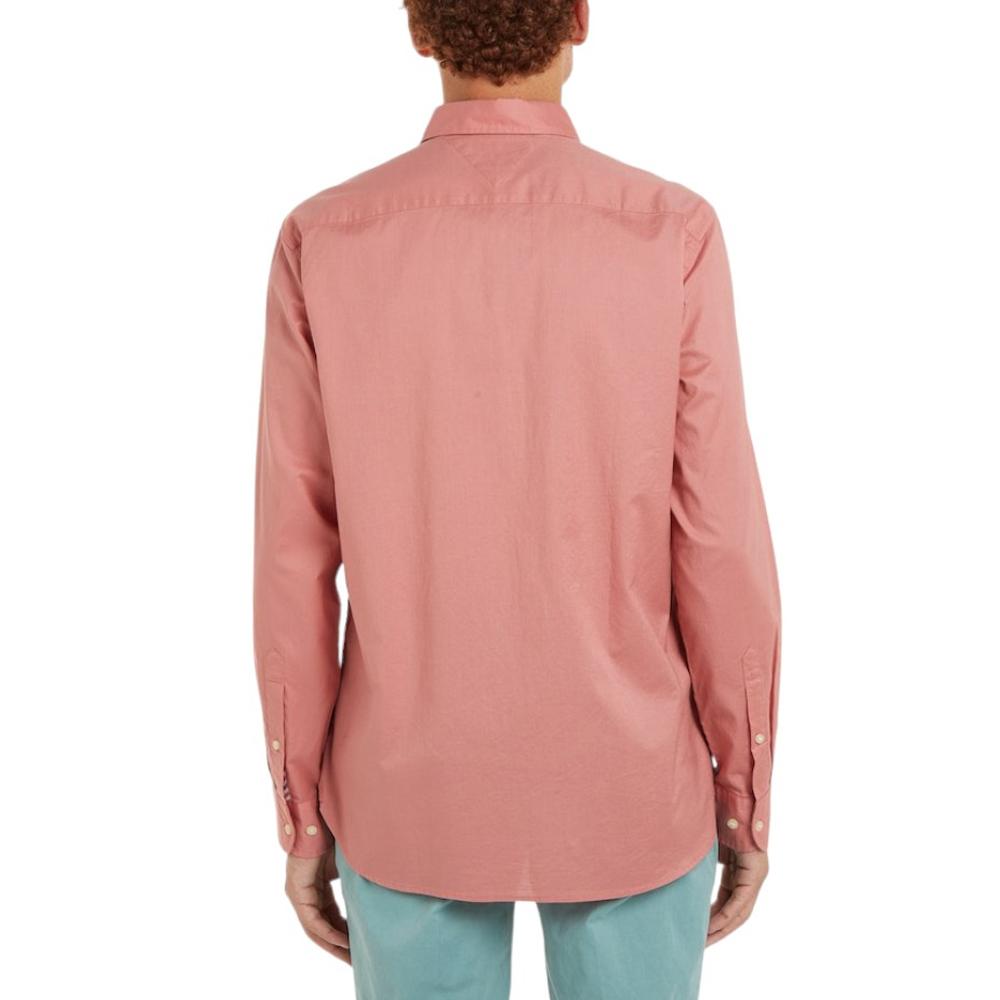Tommy Hilfiger Chemise Rose Homme Tommy Hilfiger Flex Poplin