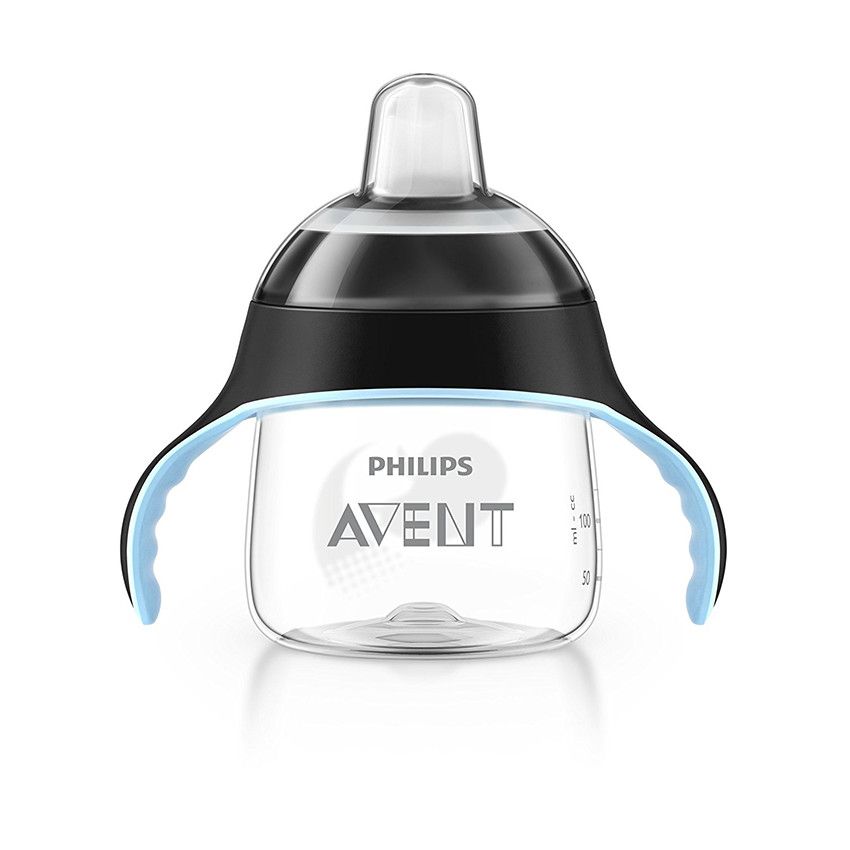 Gobelet anti-fuites 200 ml - Noir - Doré