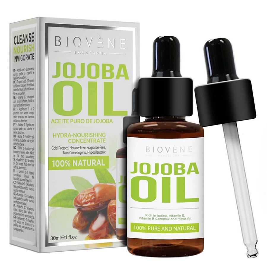 Biovène Jojoba Oil Pure & Natural Invigorating Hydra Nourishing 30ml