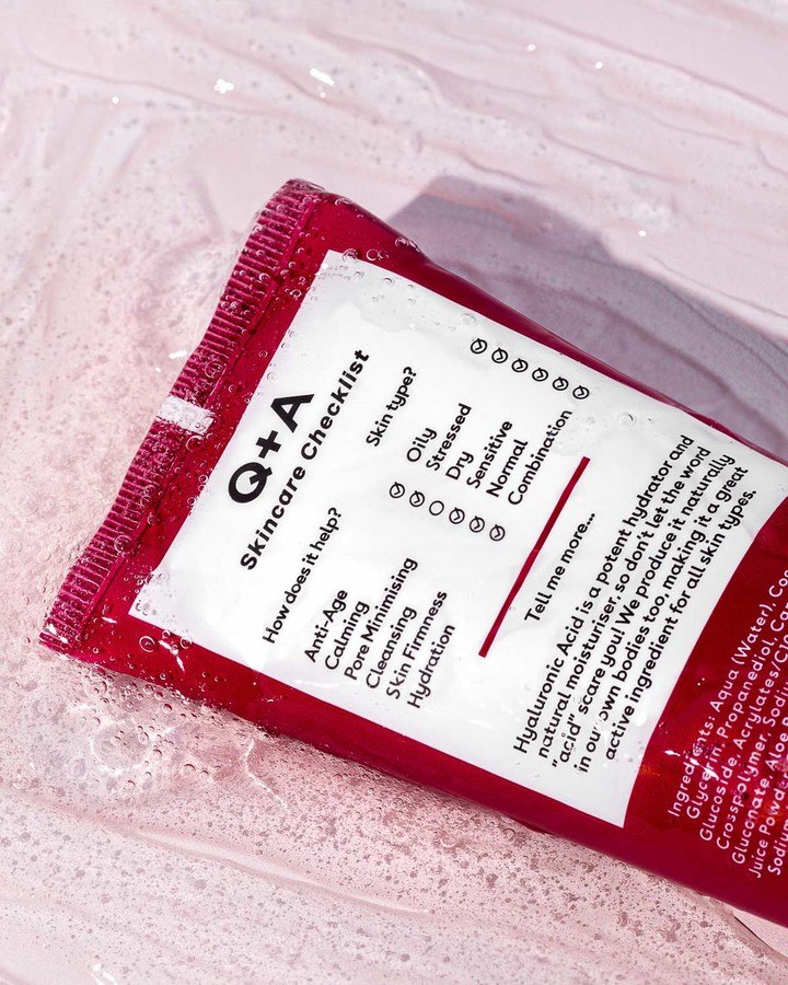 Q+A Hyaluronic Acid Hydrating Cleanser 125ml