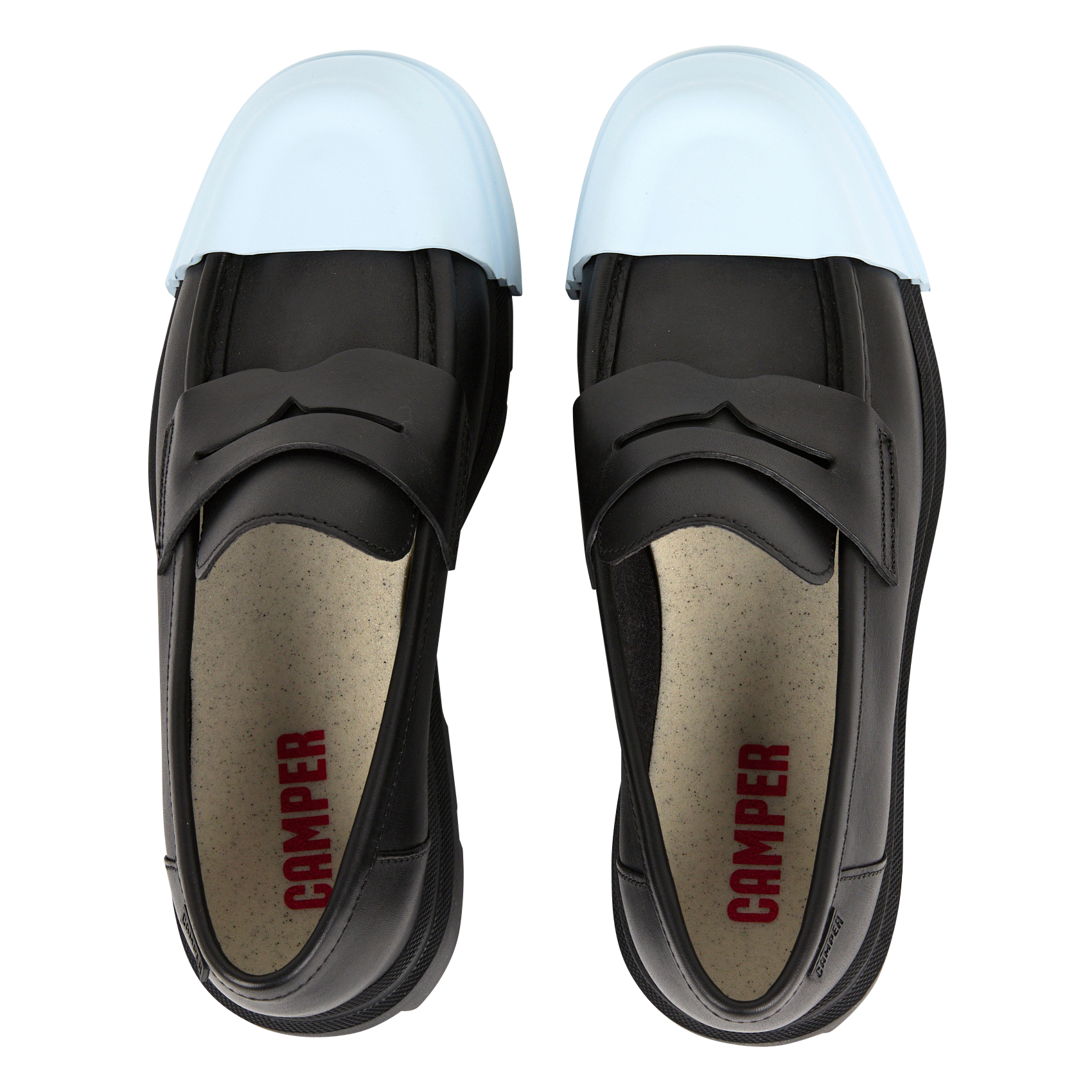 JUNCTION - Mocassins en cuir| Noir