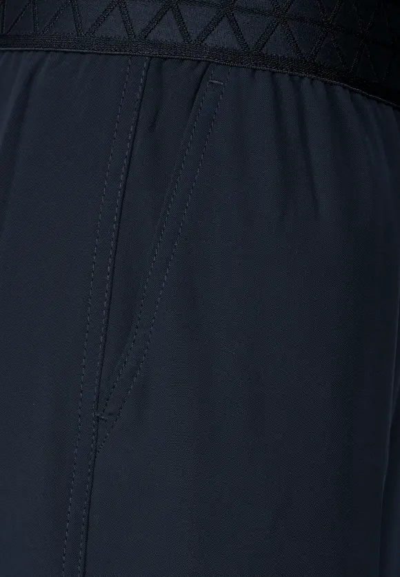 Loose Fit Hose mit Stretch - deep blue