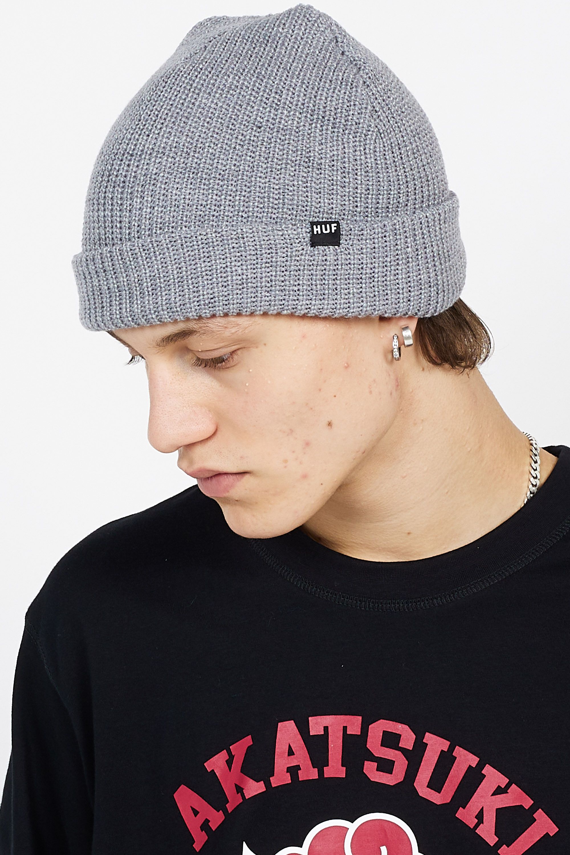 HUF Bonnet ESSENTIALS USUAL Gris