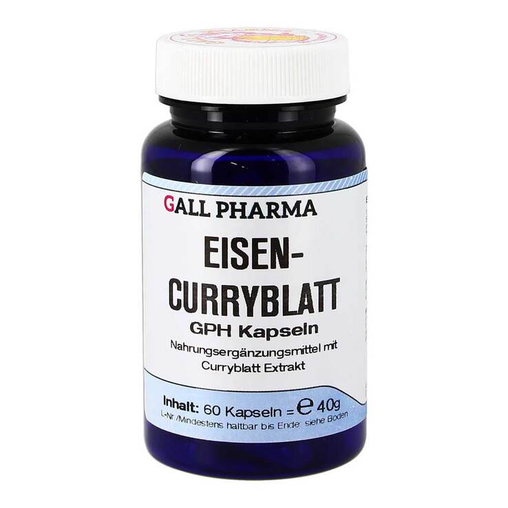 Eisen-Curryblatt GPH Kapseln, 60 St