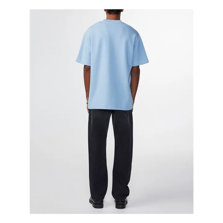 NN. 07 T-shirt Nat Logo | Bleu