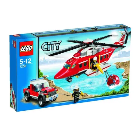 LEGO® City 7206 Feuerwehr Helikopter