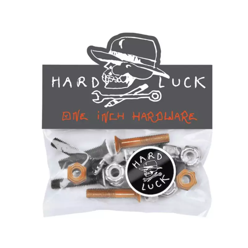 Visserie skate HARD LUCK 1 Pouce Phillips Noir