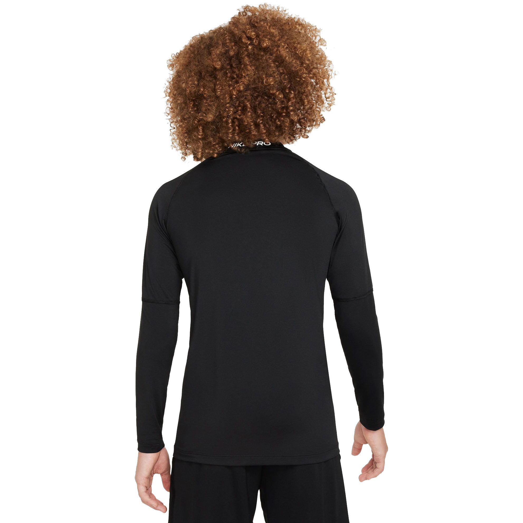 Nike Pro Big Dri-Fit Longsleeve Jungen schwarz