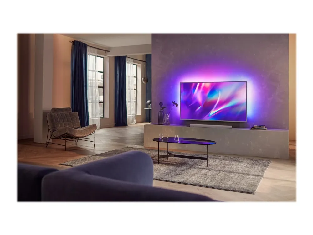 Philips Soundbar speaker TAB8505/10, 240 W max. Built-in subwoofer, Dolby Atmos®, DTS Play-Fi compatible, Connects with voice assistants
